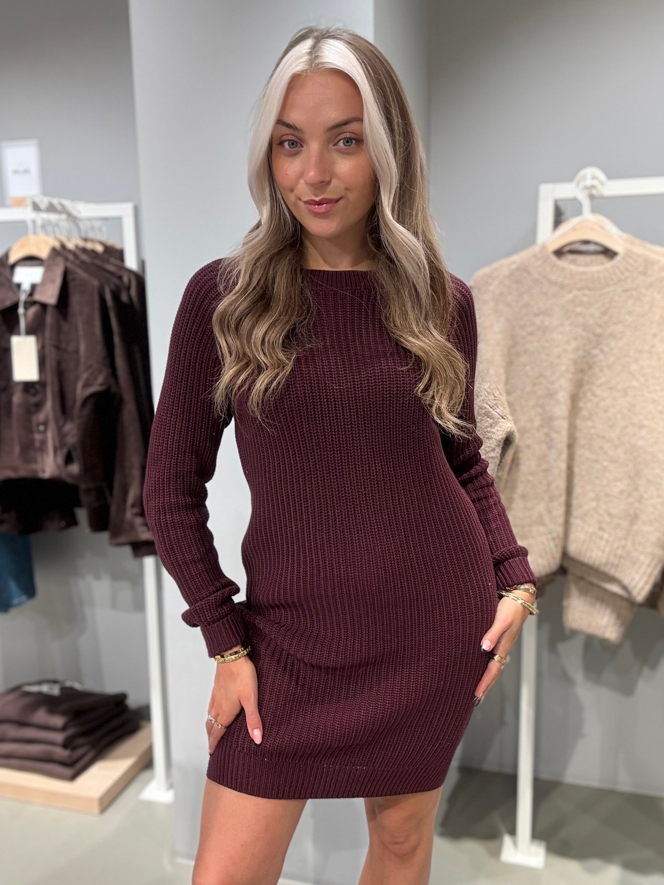 NMSIESTA Short Dress - Fig